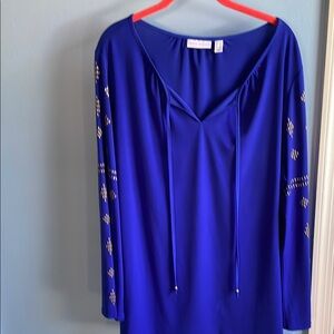 Susan Graver Women's Blue Top